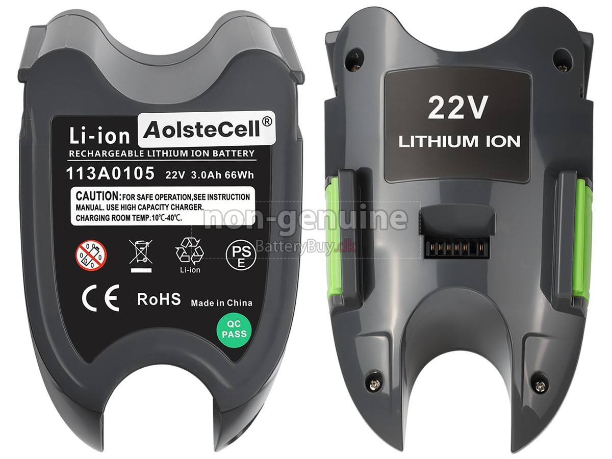 Gtech ATF006 udskiftningsbatteri