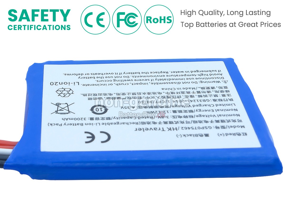 Harman Kardon TRAVELER udskiftningsbatteri