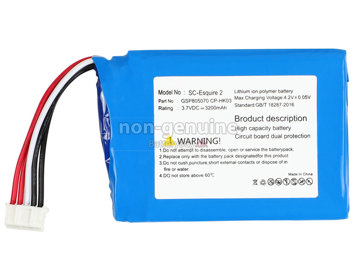 Harman Kardon ESQUIRE 2 udskiftningsbatteri