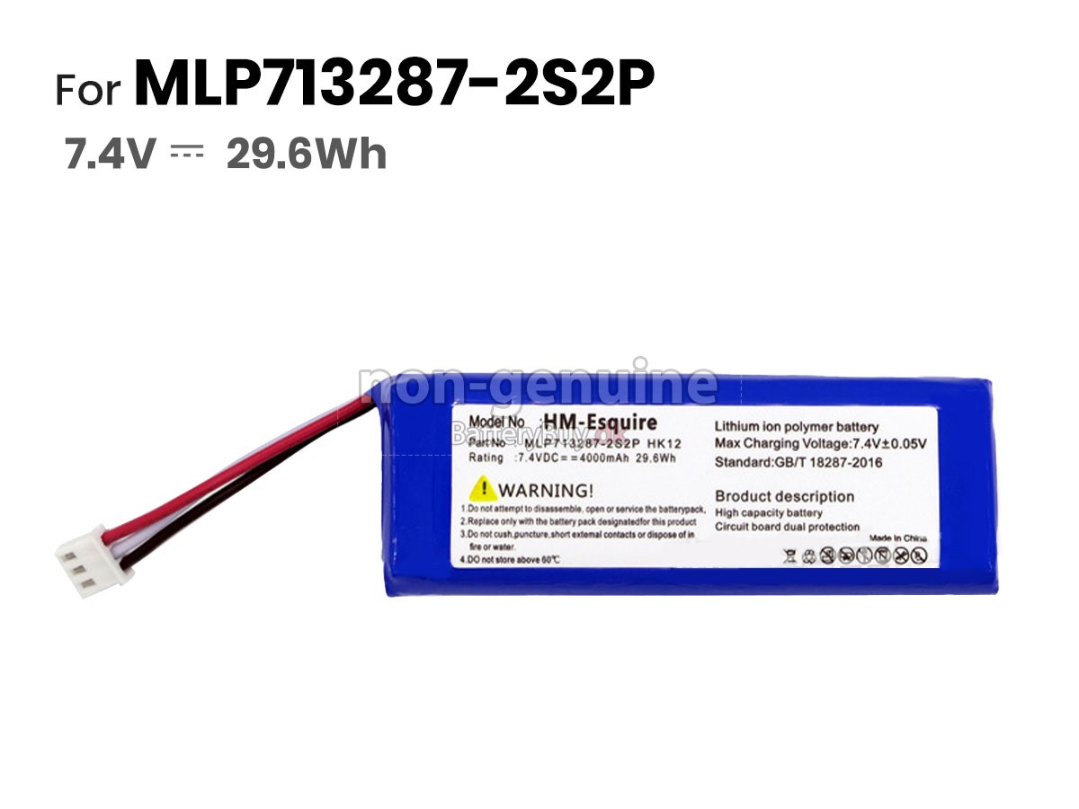 Harman Kardon ESQUIRE HK12 udskiftningsbatteri