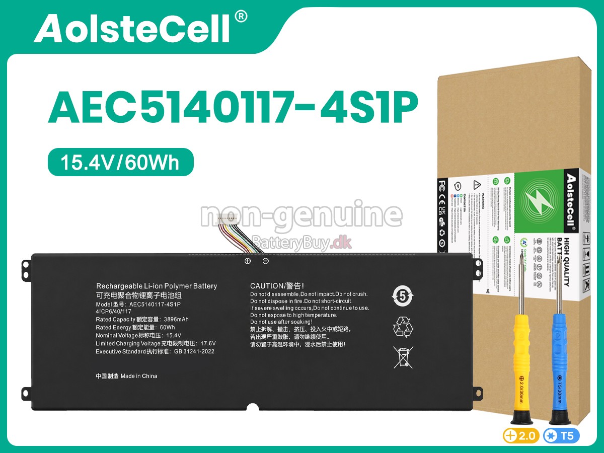 Hasee AEC5140117-4S1P udskiftningsbatteri