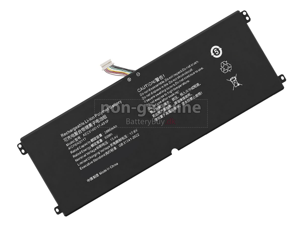 Hasee AEC5140117-4S1P udskiftningsbatteri