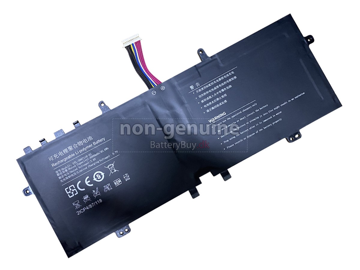 Hasee UTL-3987118-2S laptop udskiftningsbatteri