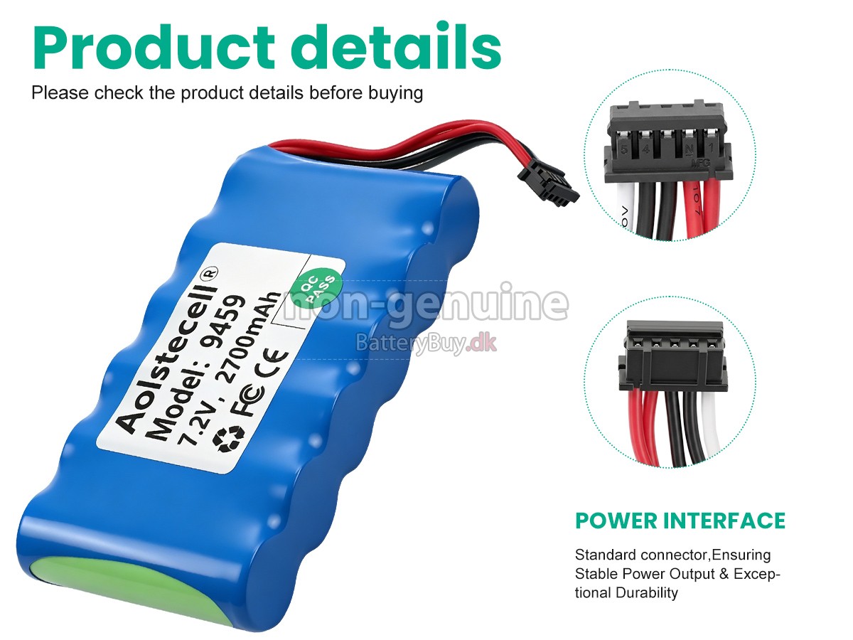HiOKi HIGH VOLTAGE INSULATION TESTER IR3455 udskiftningsbatteri