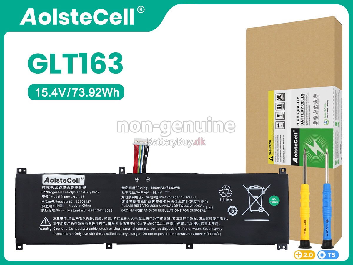 HIPAA GLX163-4S1P udskiftningsbatteri