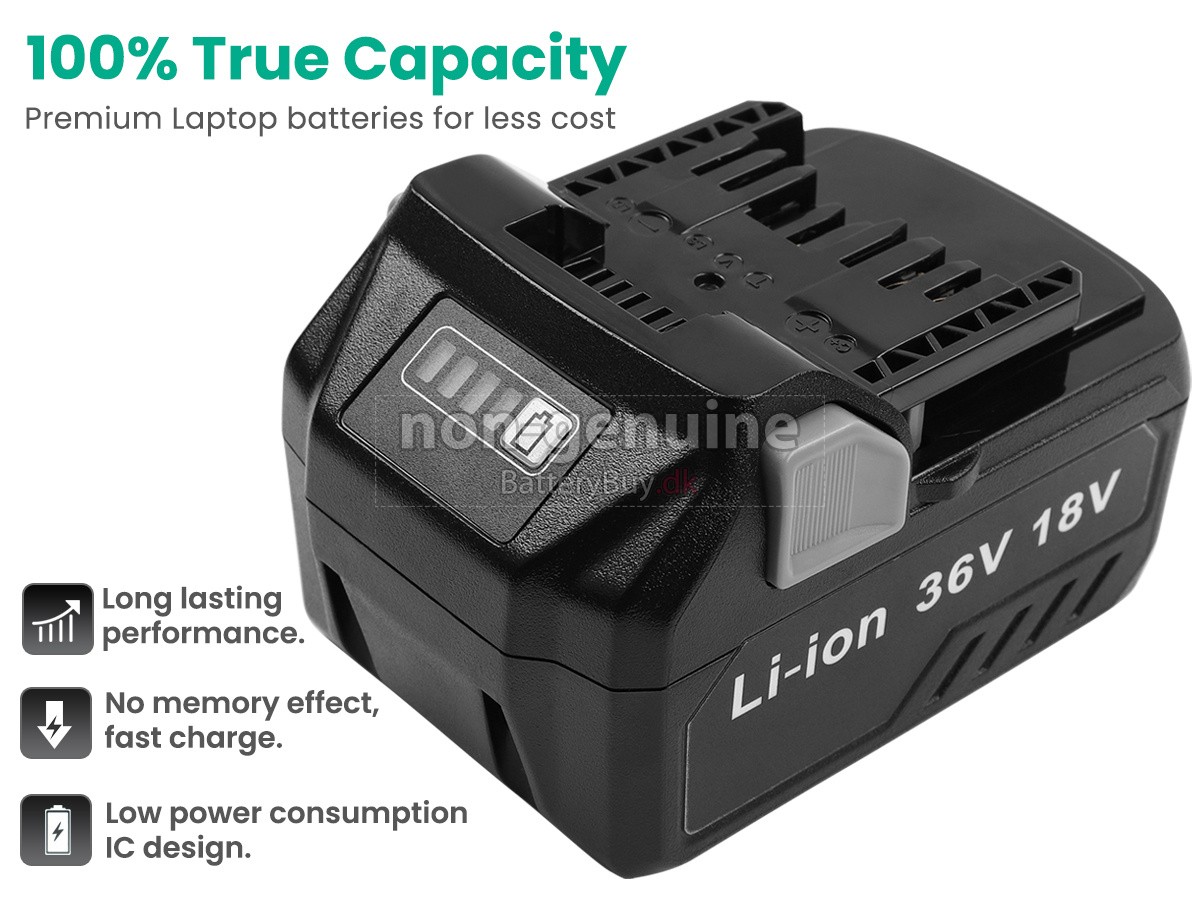 Hitachi BSL36B18 udskiftningsbatteri