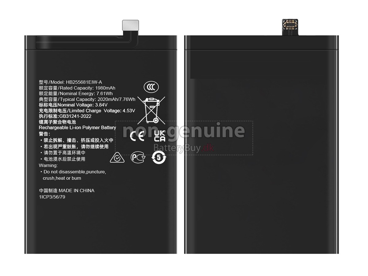 Honor MAGIE V3 udskiftningsbatteri