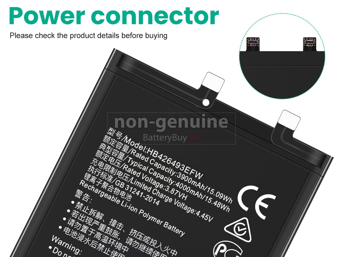 Honor 50 SE udskiftningsbatteri