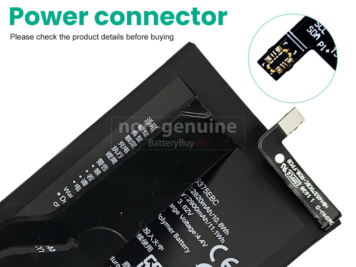 Honor HB465375EBC udskiftningsbatteri