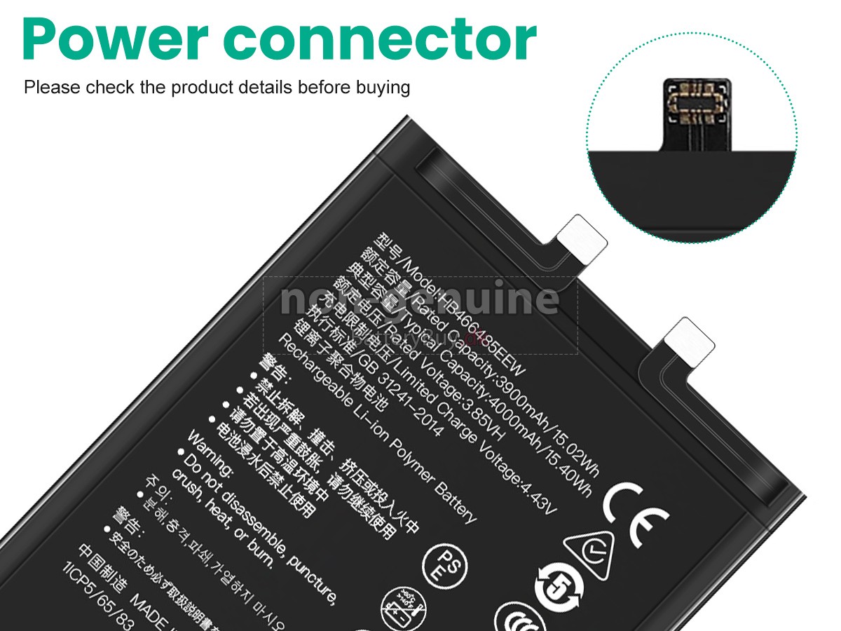 Honor NOVA 8 PRO 5G udskiftningsbatteri