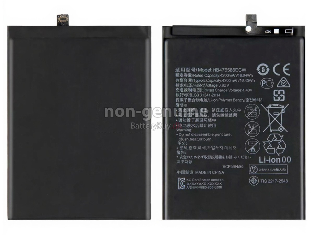 Honor HB476586ECW udskiftningsbatteri