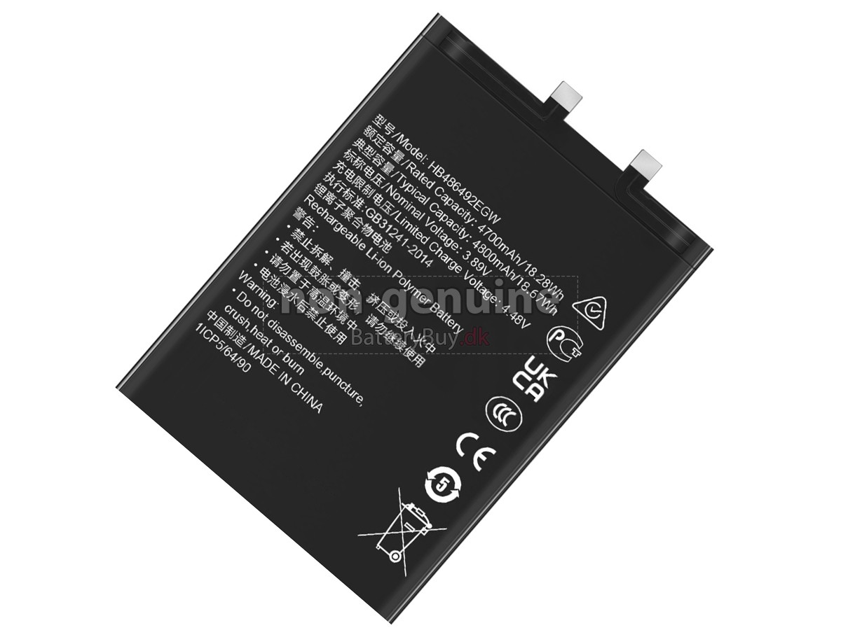 Honor 80 udskiftningsbatteri