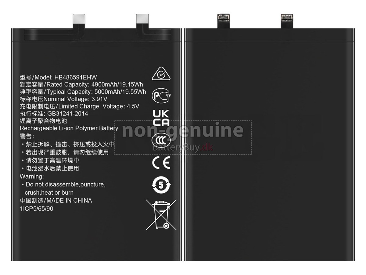 Honor HB486591EHW udskiftningsbatteri