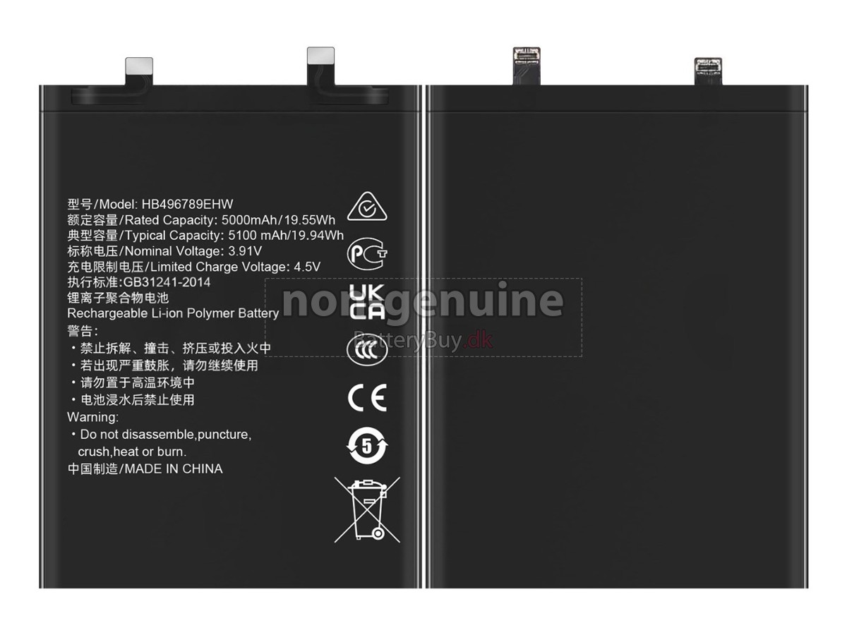 Honor MAGIC 5 udskiftningsbatteri
