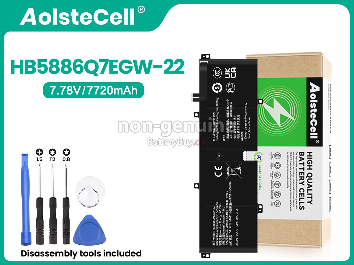 Honor HB5886Q7EGW-22 udskiftningsbatteri