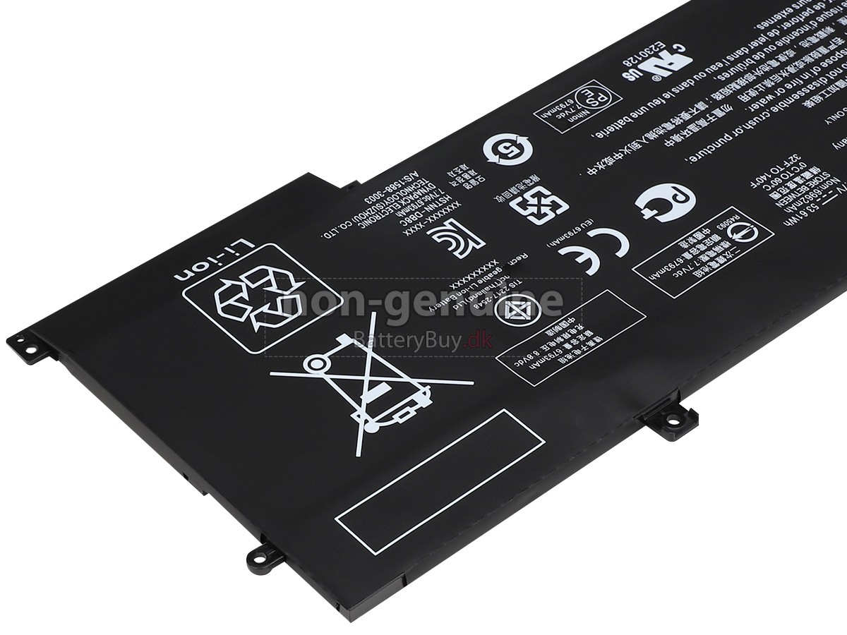 HP Envy 13-AD053TX udskiftningsbatteri