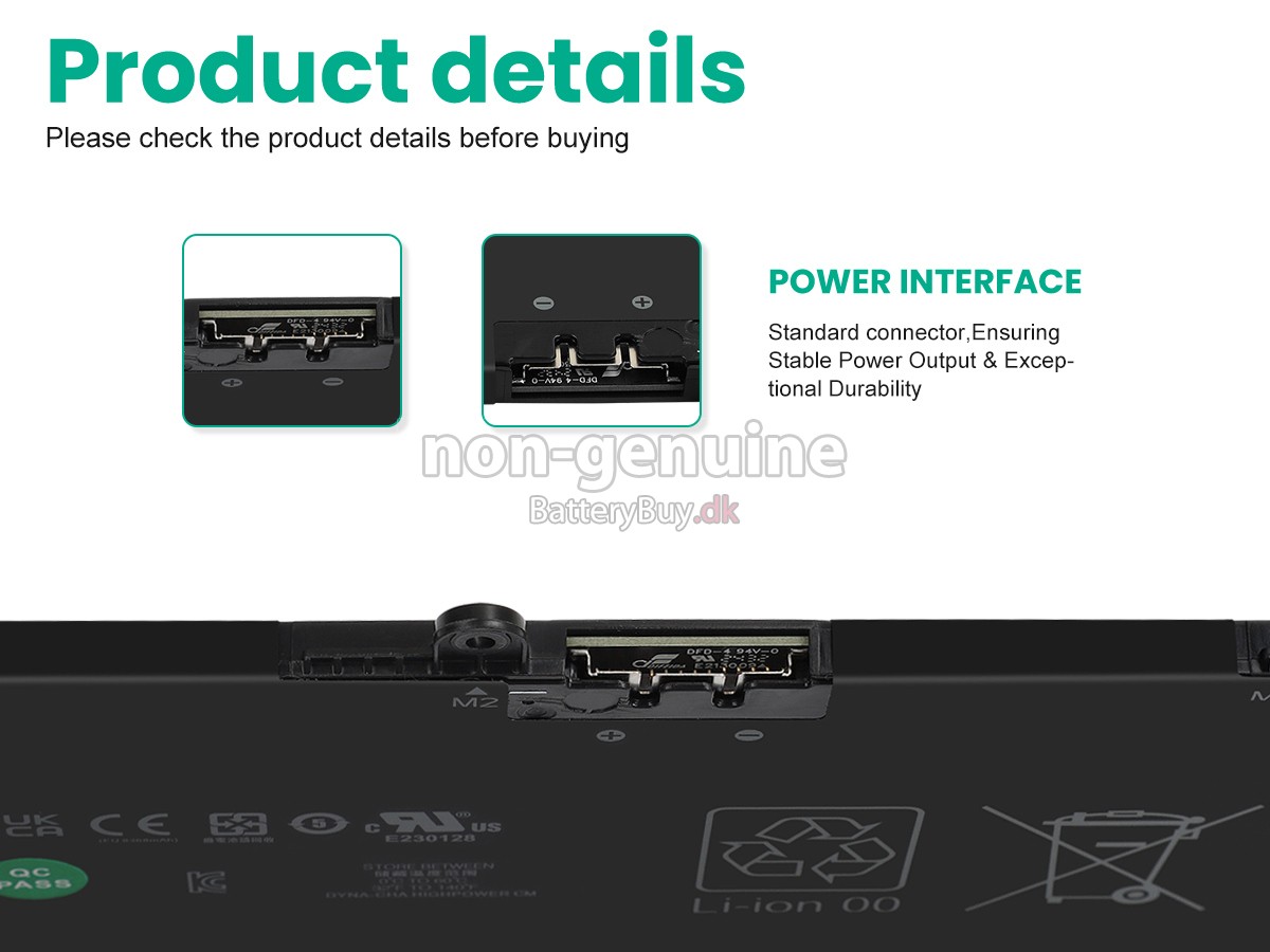 HP CI04XL udskiftningsbatteri