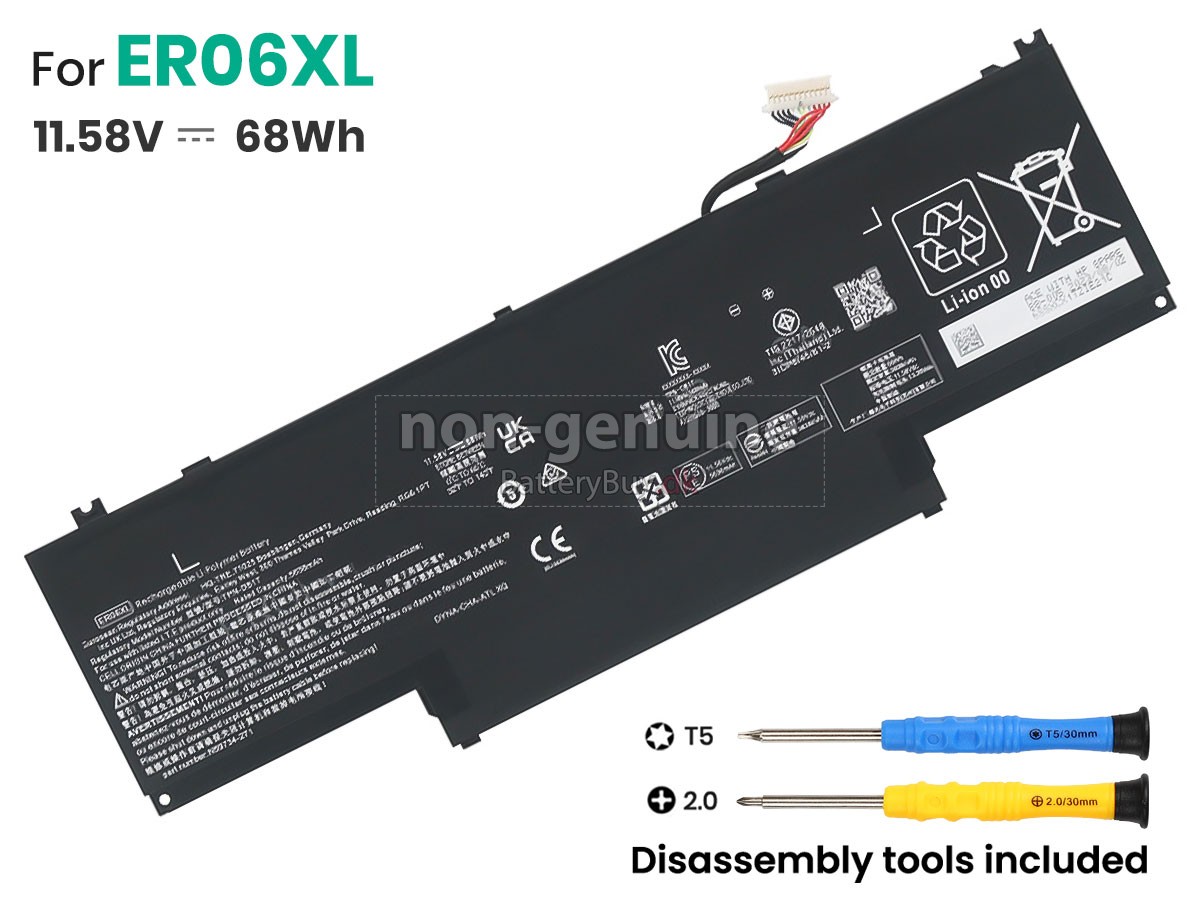 HP EliteBook 1040 14 INCH G11 Notebook PC (8Y859AV)-A6SX5UT udskiftningsbatteri