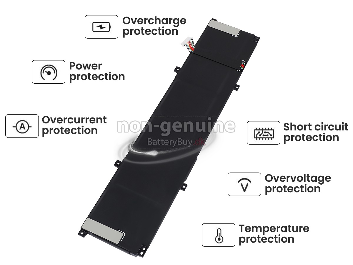 HP Omen 16-AM0006NIA udskiftningsbatteri