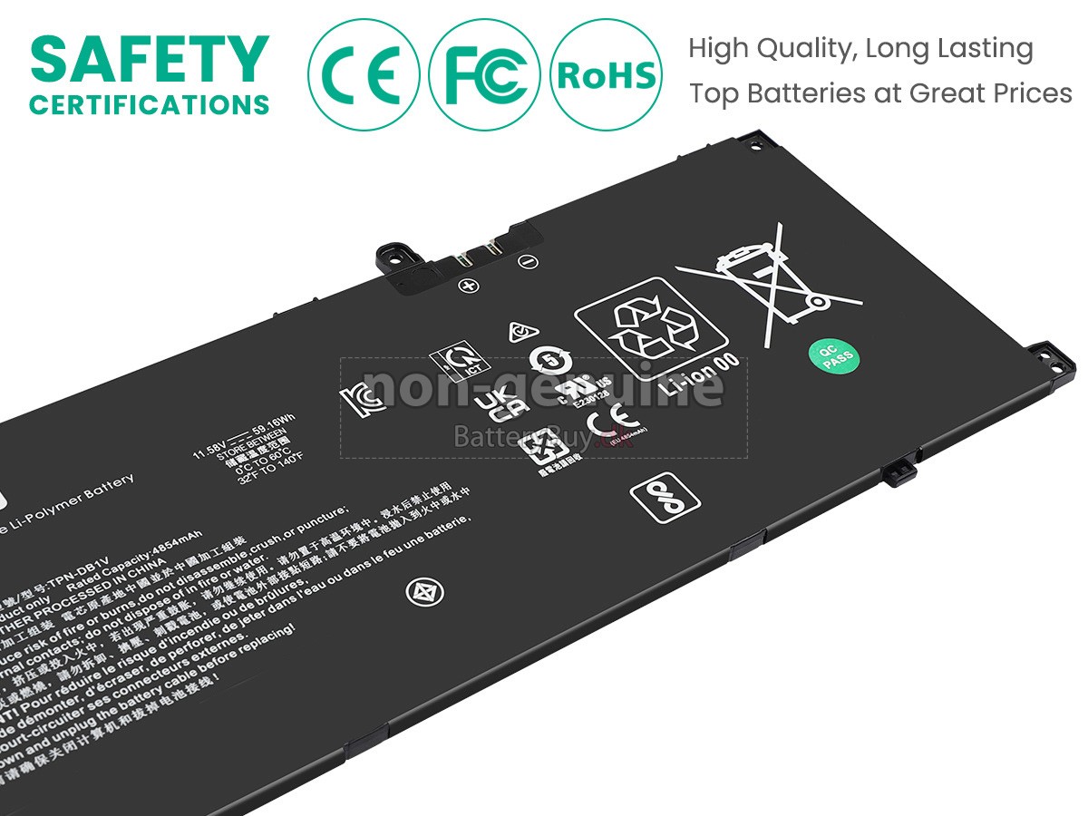 HP OmniBook X 14-KA0150NG udskiftningsbatteri