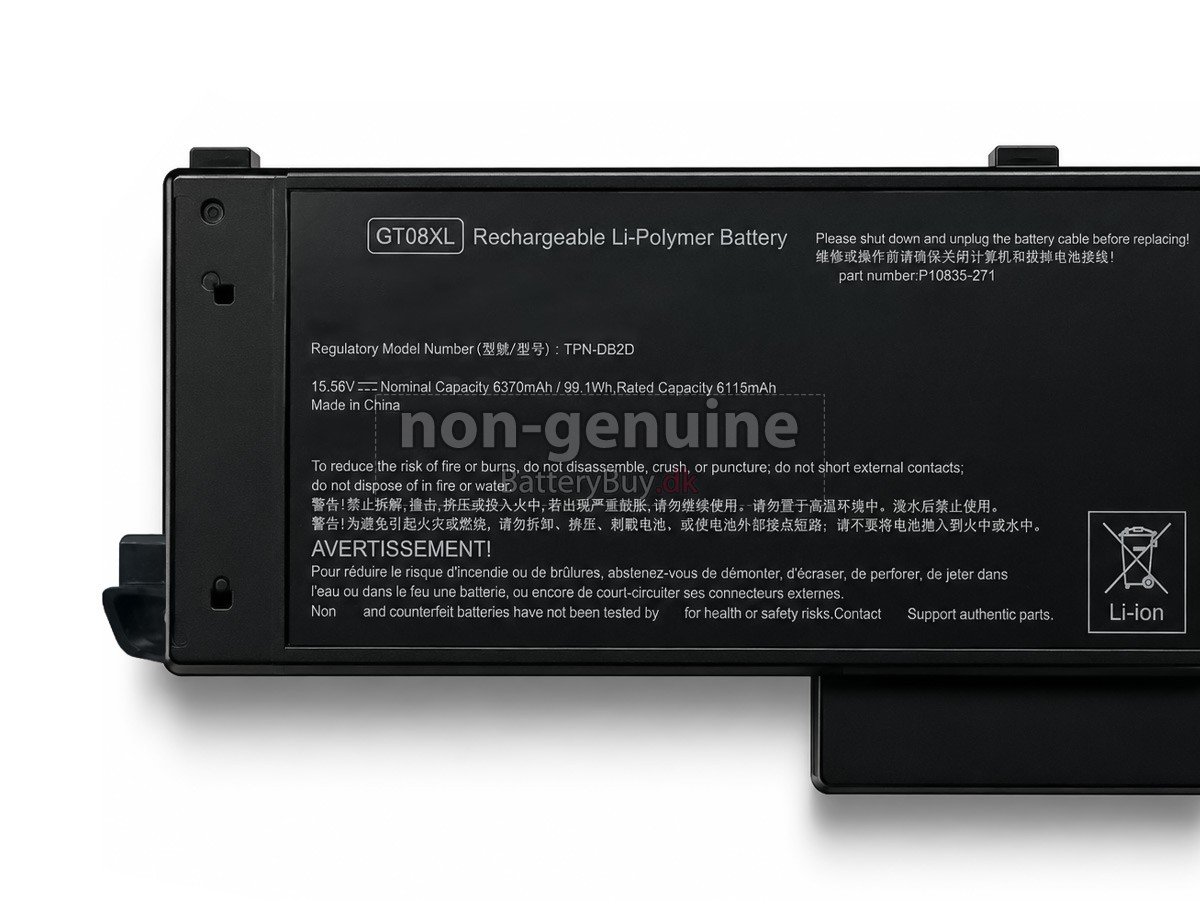 HP ZBook FURY G1I 16-C2EP1PT udskiftningsbatteri