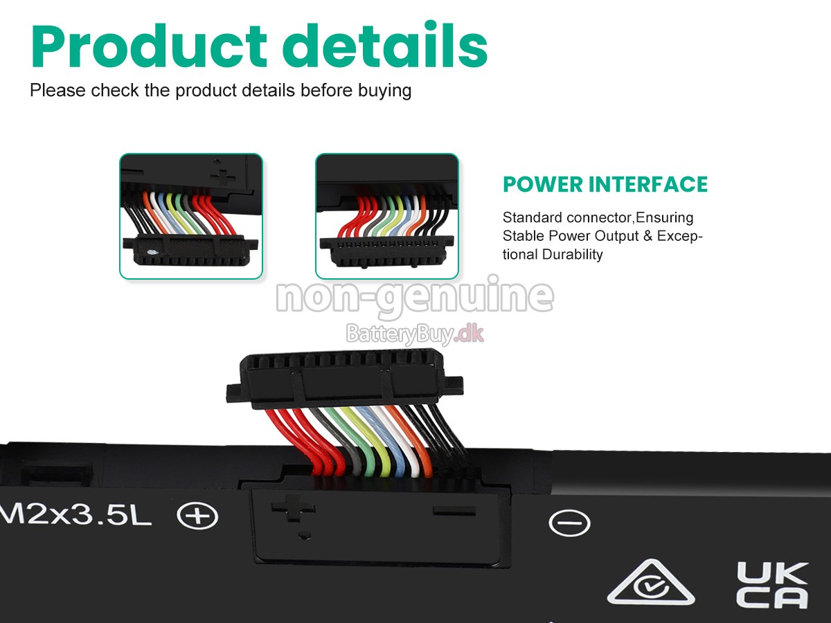 HP Envy X360 16-AC0001NK udskiftningsbatteri