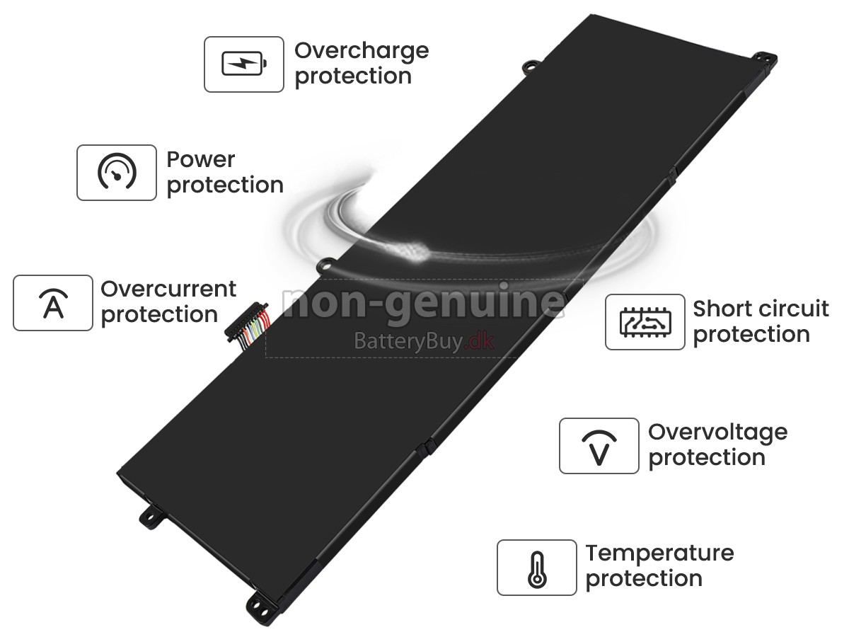 HP Envy X360 16-AC0001NK udskiftningsbatteri