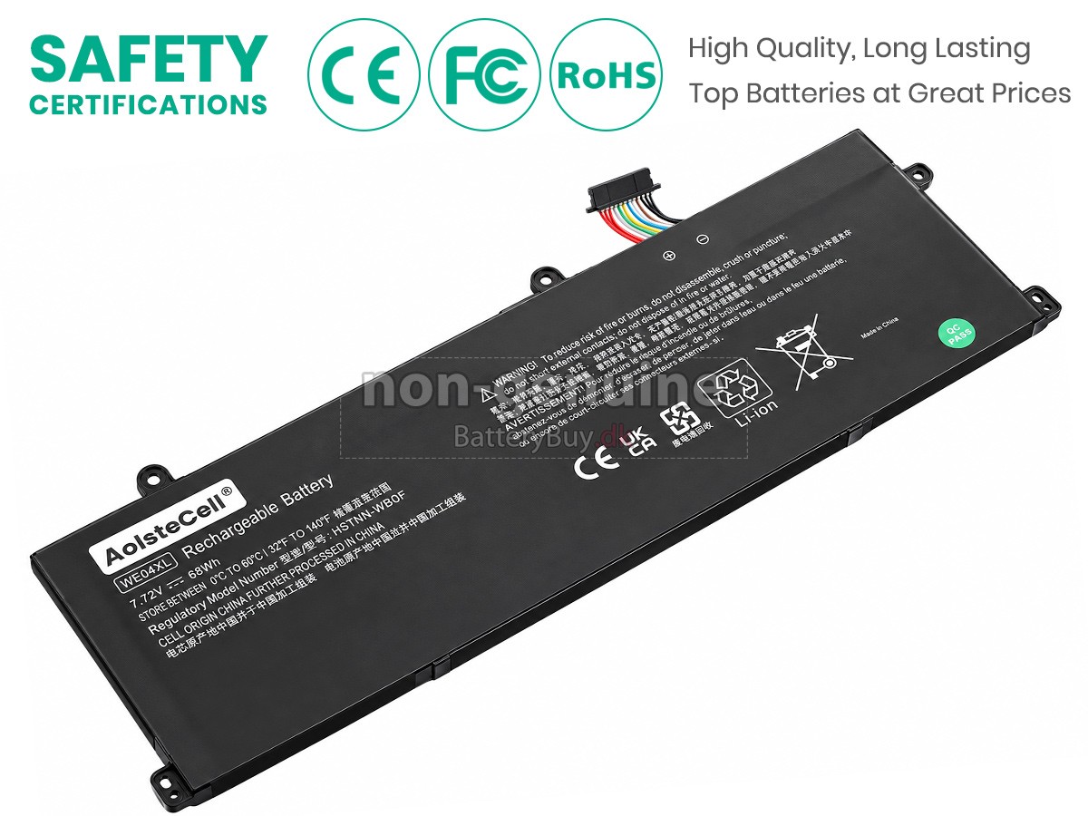 HP Pavilion Plus 14-EW1000LA udskiftningsbatteri