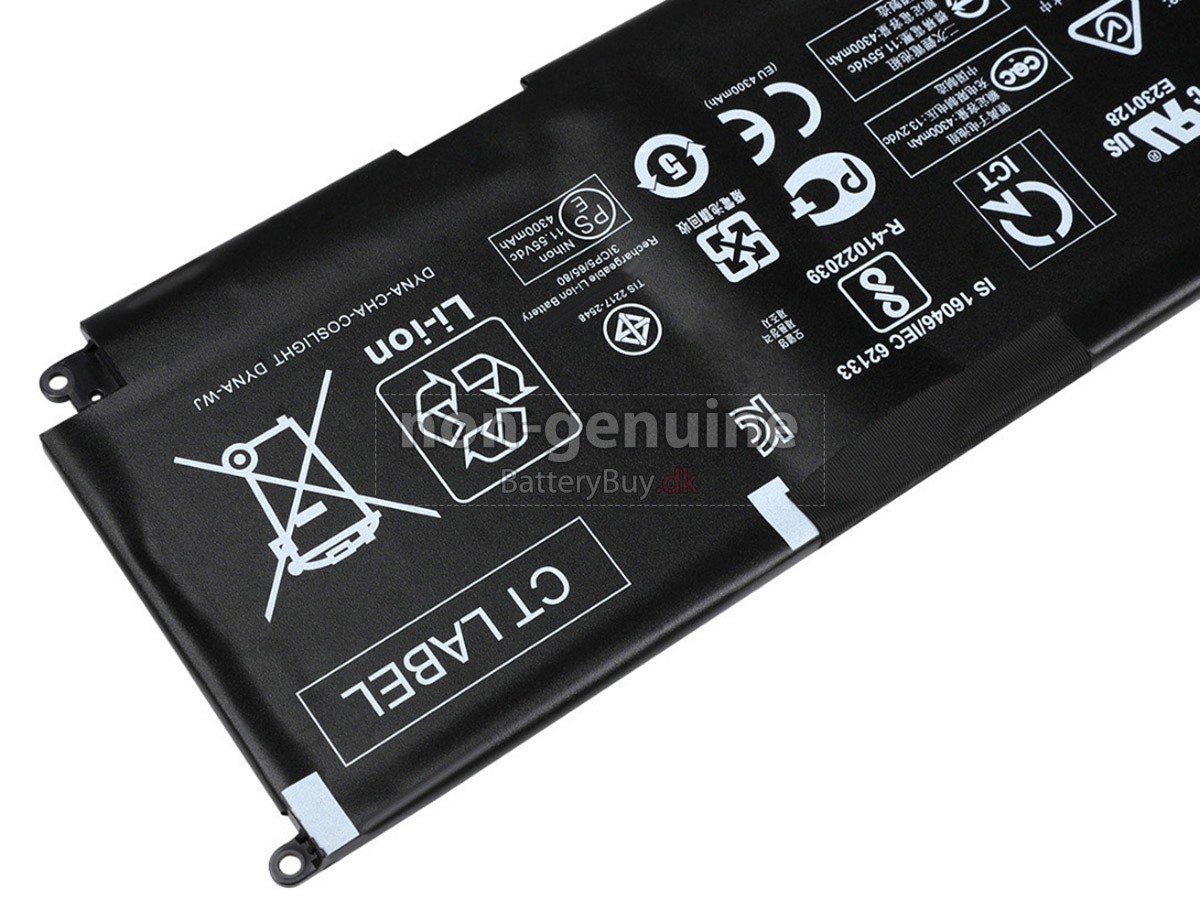 HP Envy 13-AD053TX udskiftningsbatteri