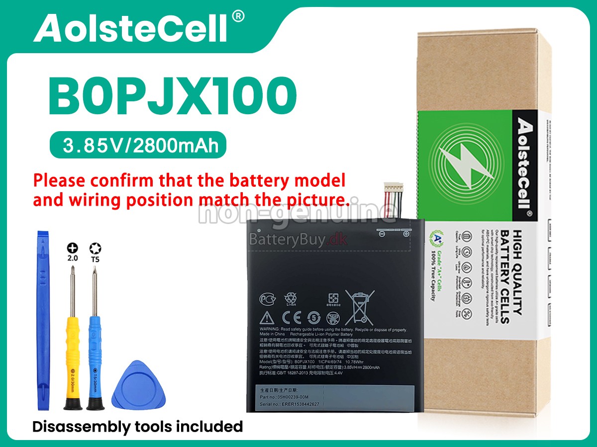 HTC B0PJX100 udskiftningsbatteri