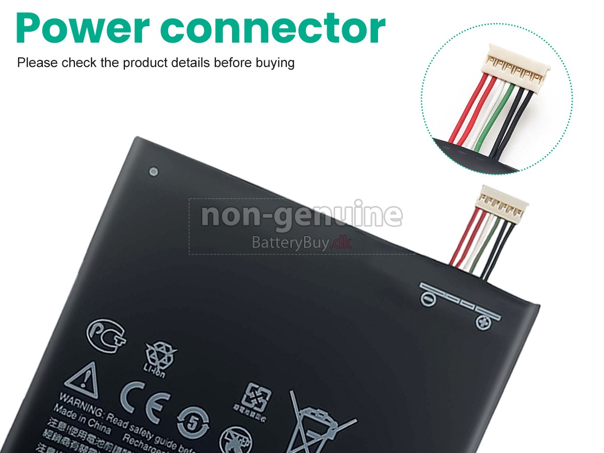 HTC B0PJX100 udskiftningsbatteri