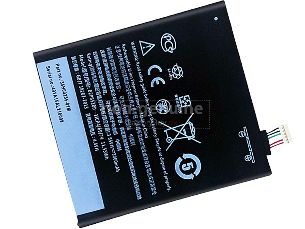 HTC ONE udskiftningsbatteri
