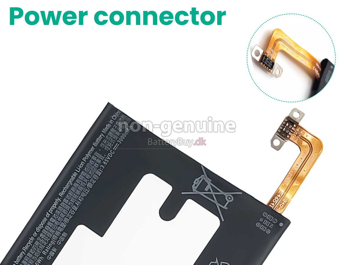 HTC B2PS6100 udskiftningsbatteri