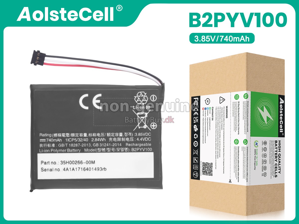 HTC B2PYV100 udskiftningsbatteri