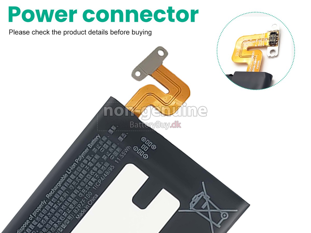 HTC 35H00269-00M udskiftningsbatteri