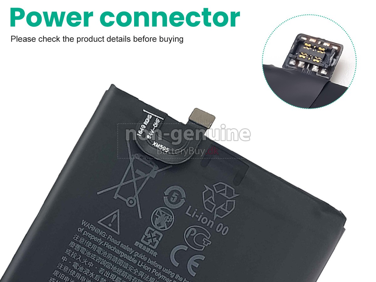 HTC B2PZM100 udskiftningsbatteri