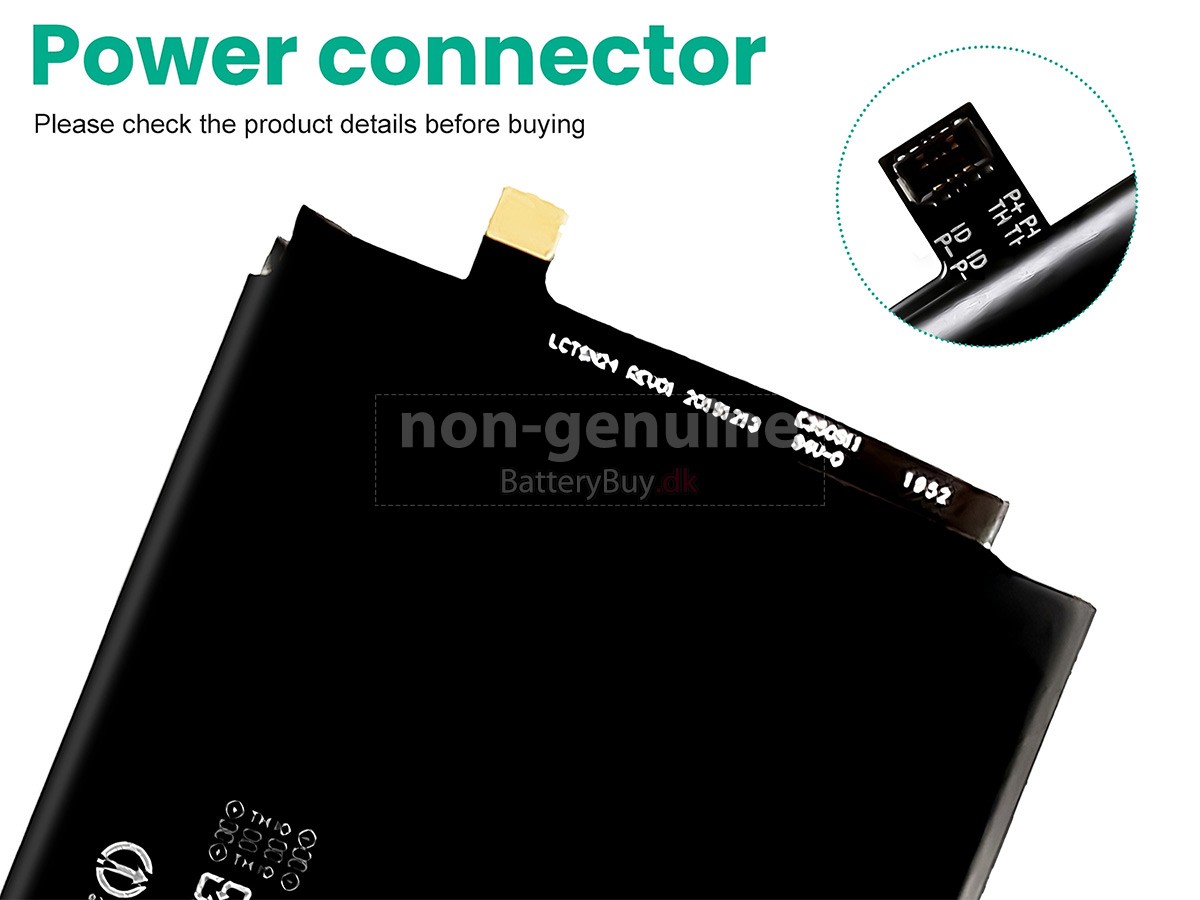 HTC B2Q72100 udskiftningsbatteri