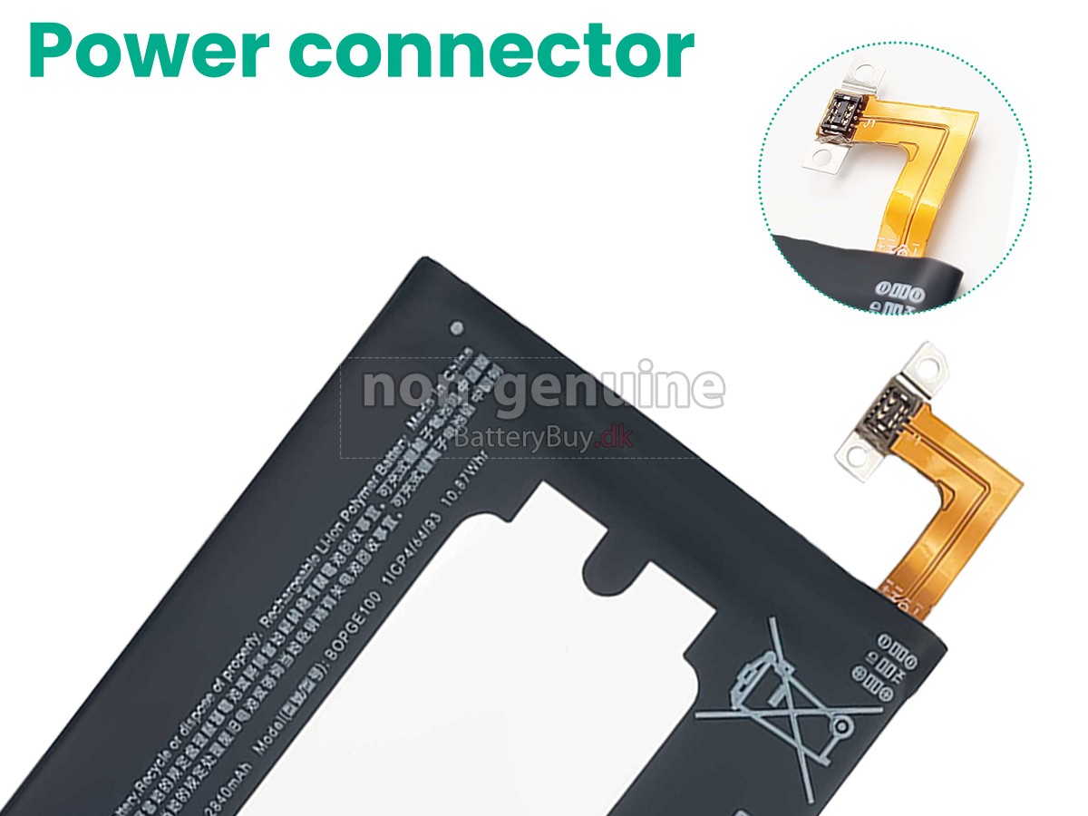 HTC M9+ udskiftningsbatteri