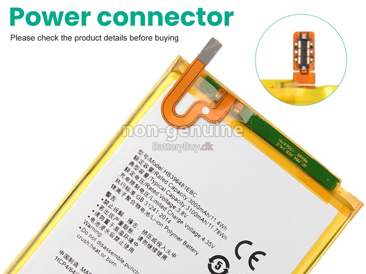 Huawei MAIMANG 4 udskiftningsbatteri
