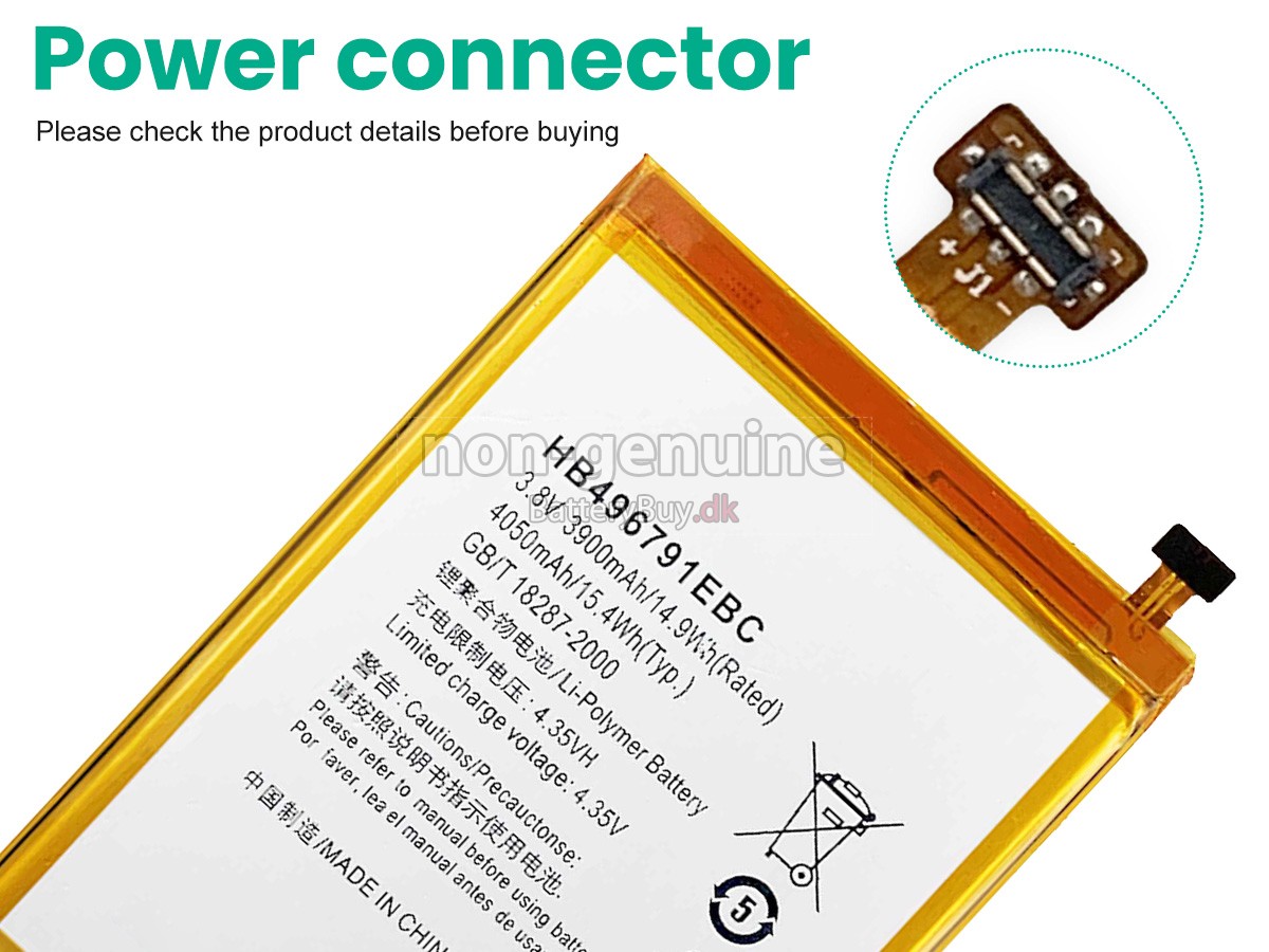 Huawei MATE1 udskiftningsbatteri