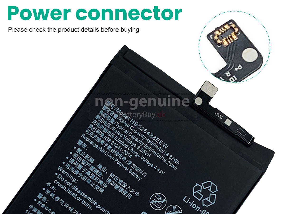 Huawei HB526488EEW udskiftningsbatteri