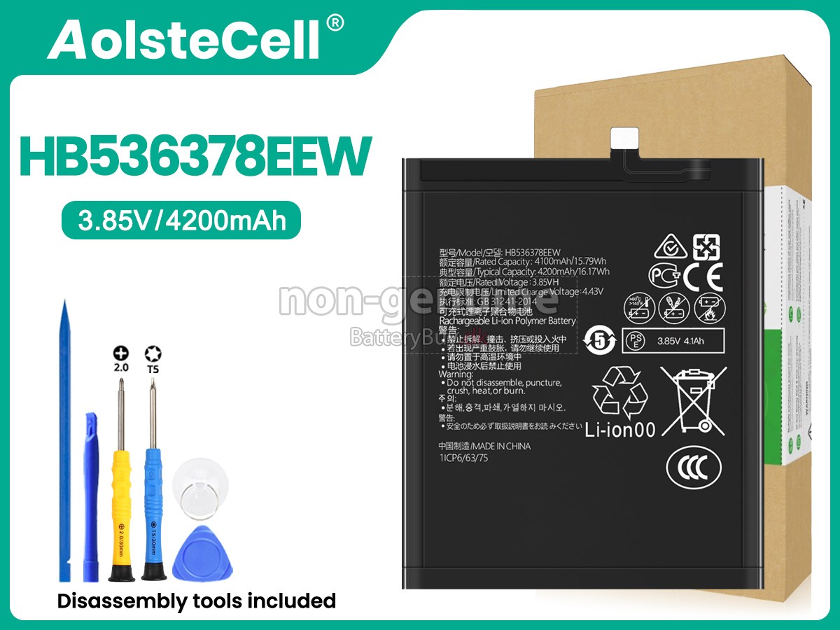 Huawei HB536378EEW udskiftningsbatteri