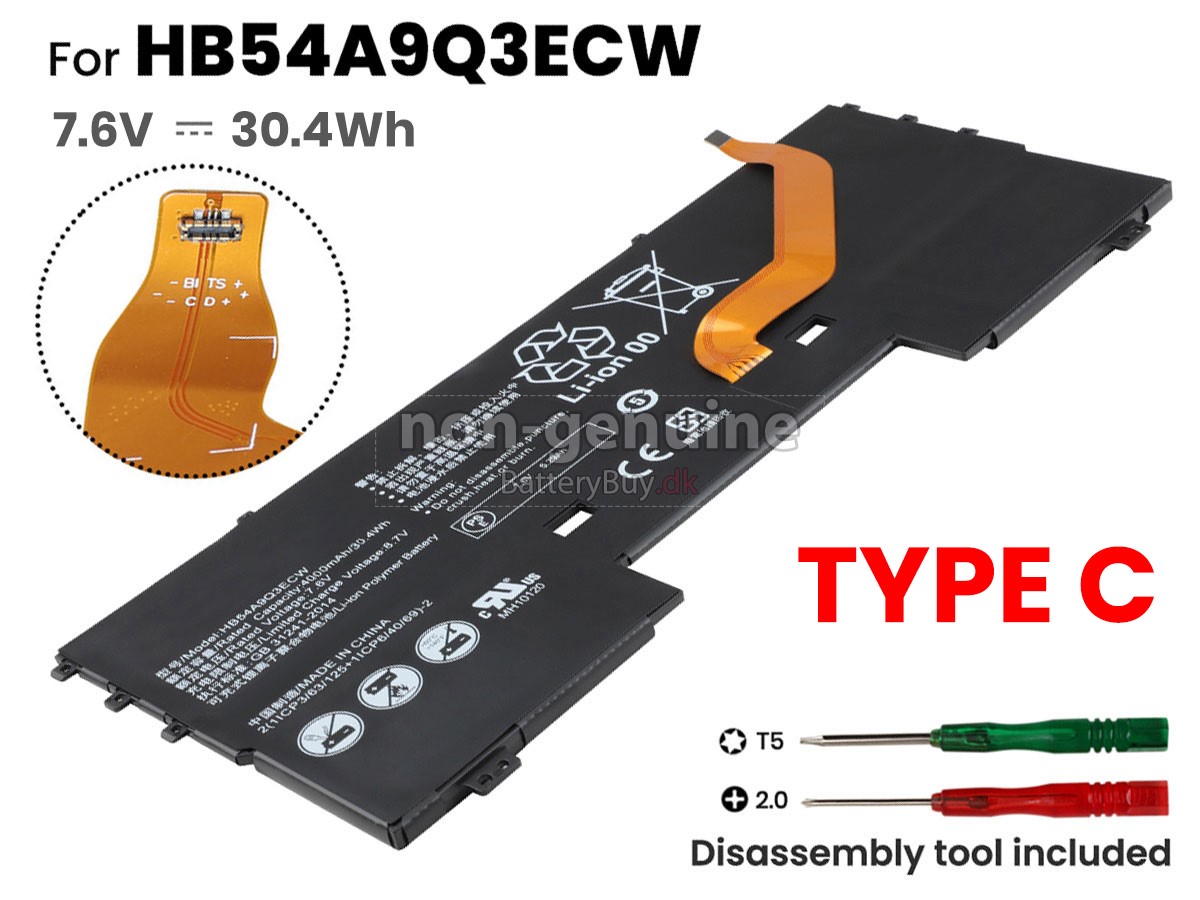 Huawei HB54A9Q3ECW udskiftningsbatteri