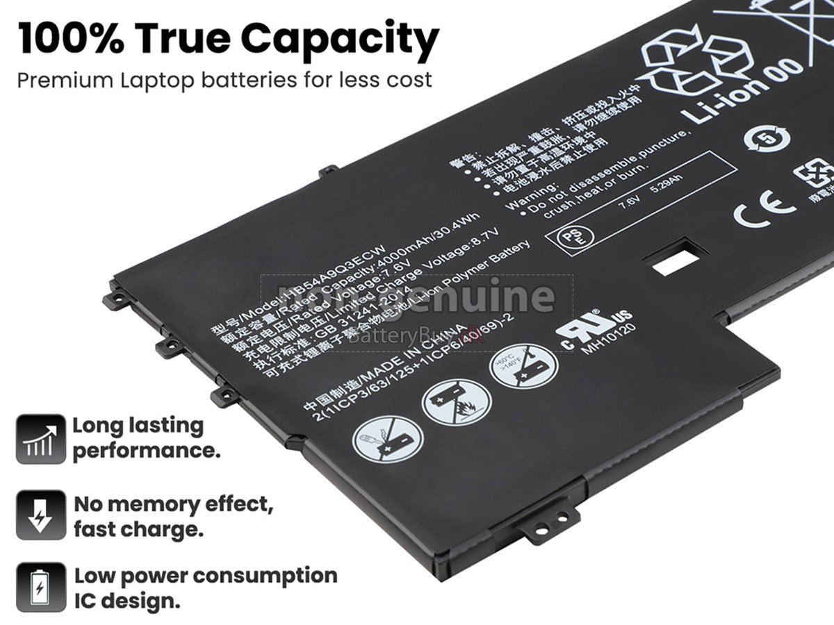 Huawei HB54A9Q3ECW udskiftningsbatteri
