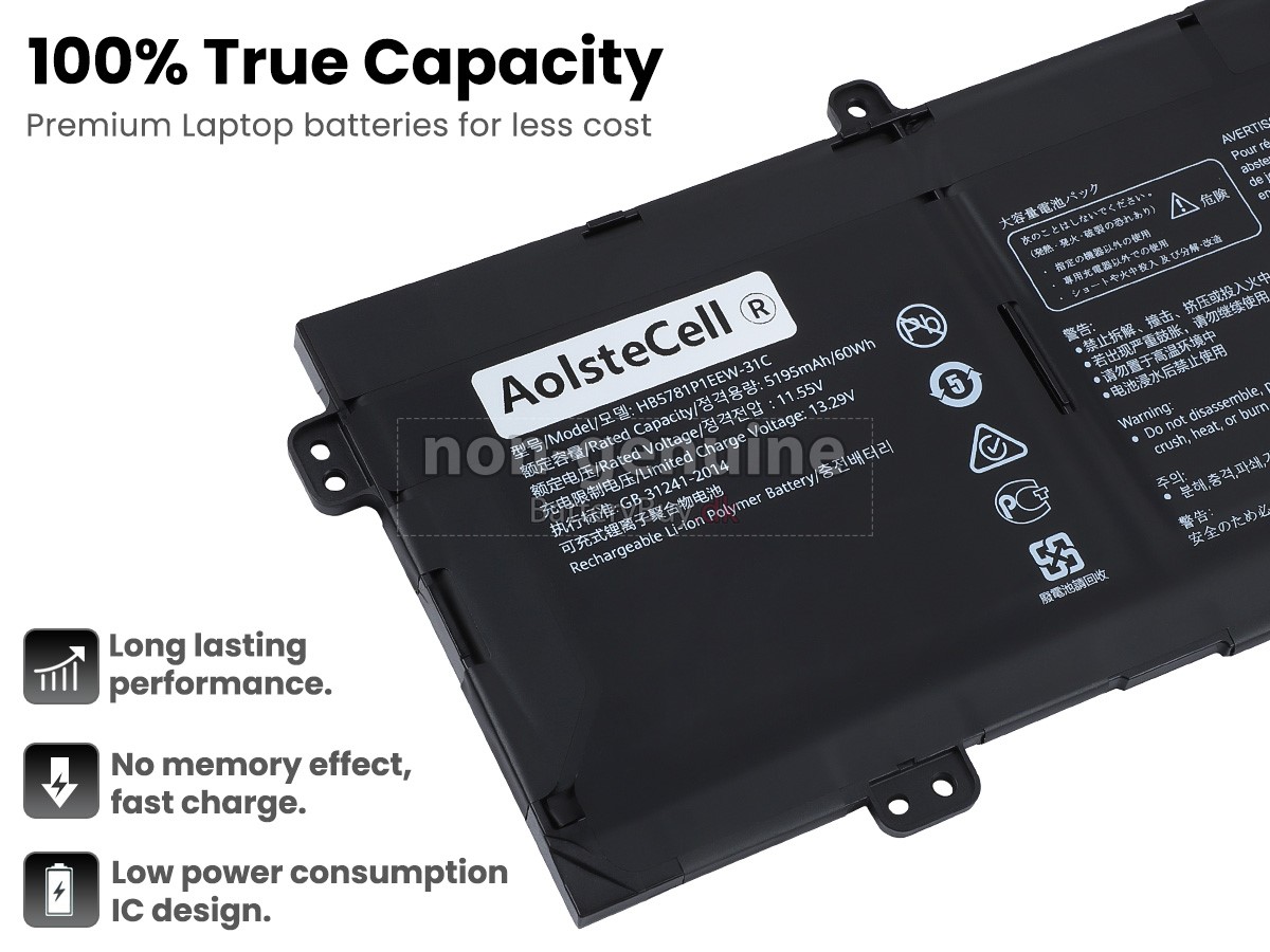Huawei EMD-W56 udskiftningsbatteri