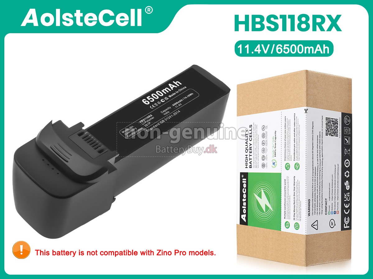 Hubsan 9834117 udskiftningsbatteri