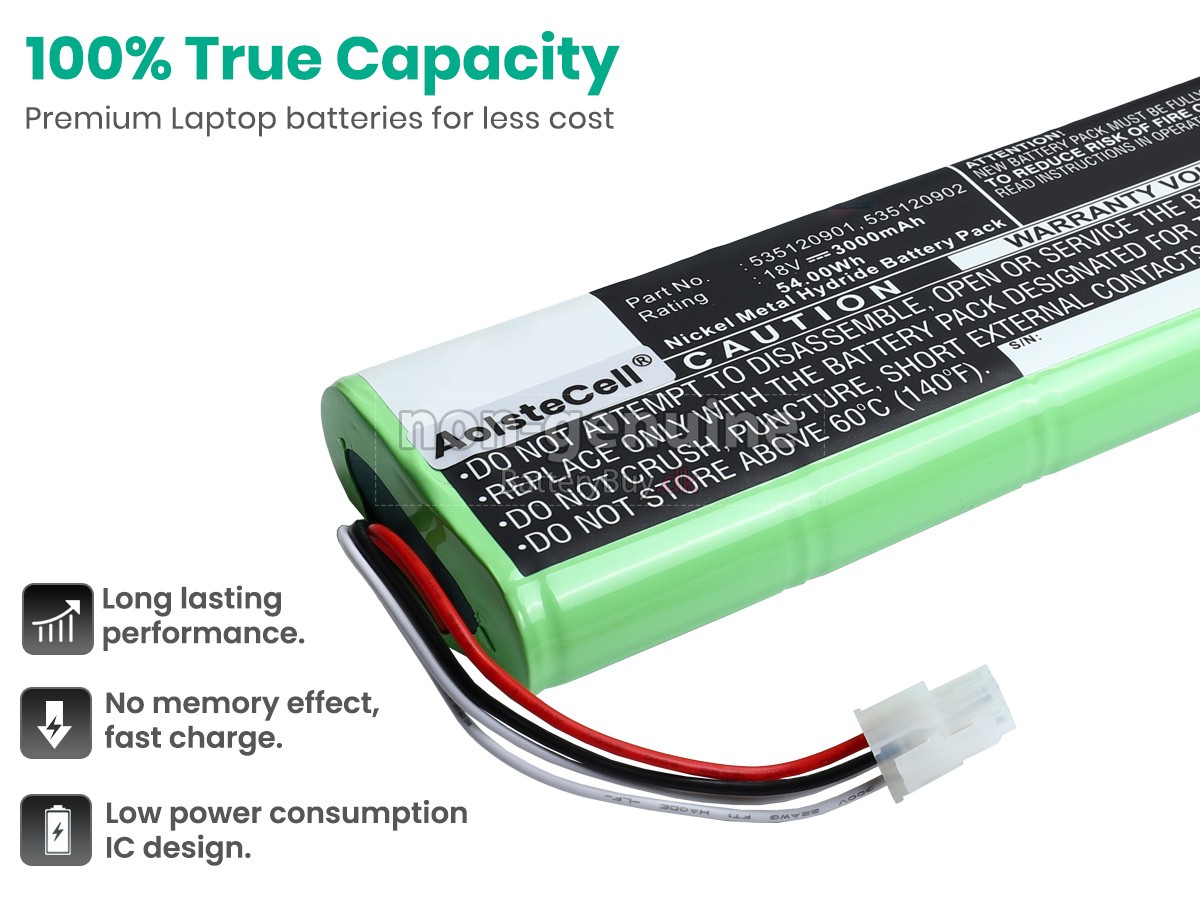 Husqvarna 535120901 udskiftningsbatteri