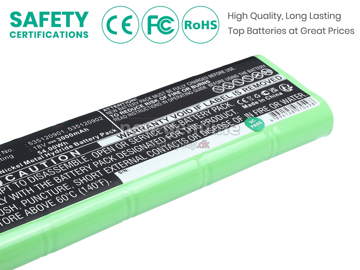 Husqvarna 535120901 udskiftningsbatteri