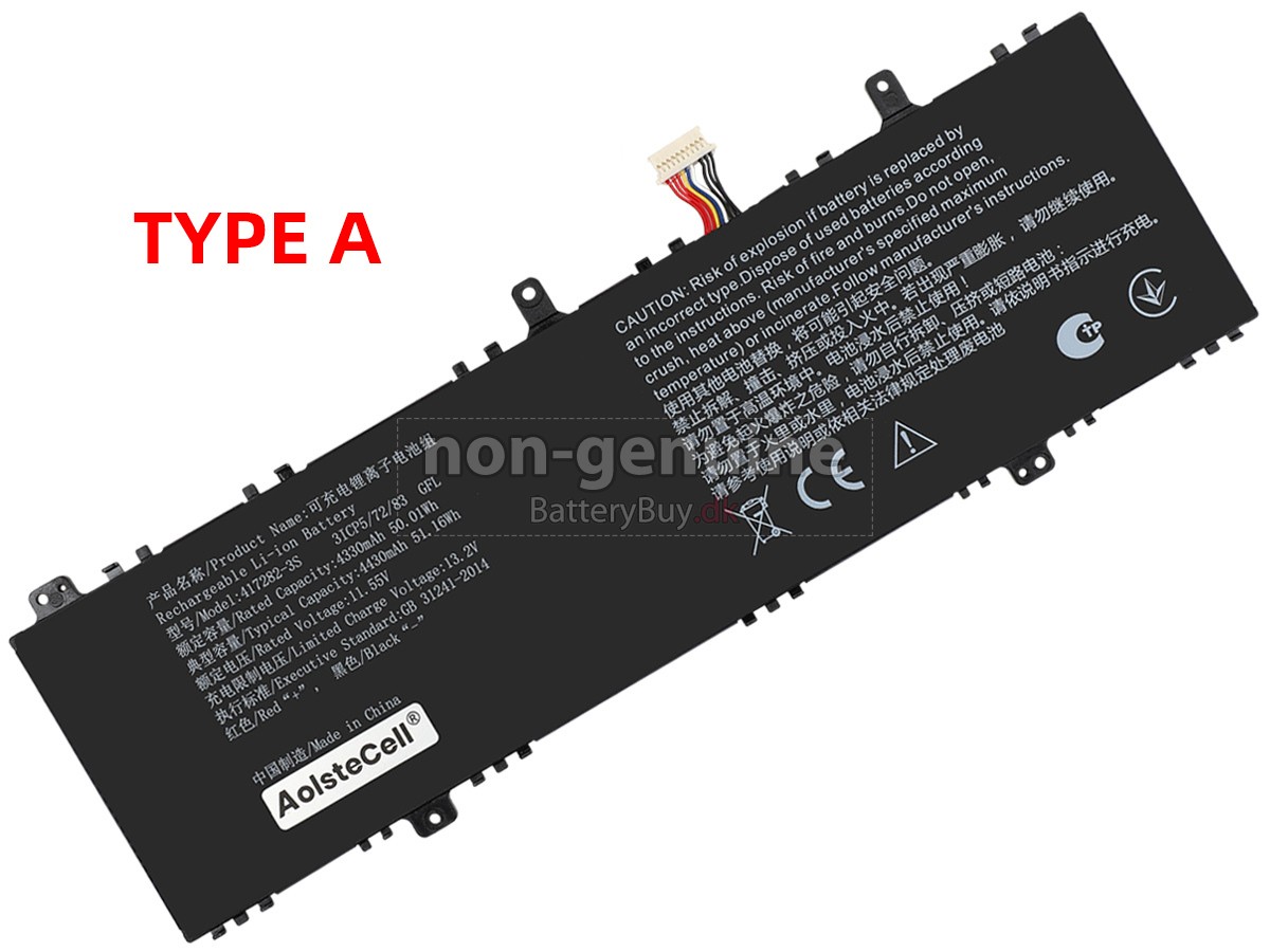 Infinix 417282-3S udskiftningsbatteri