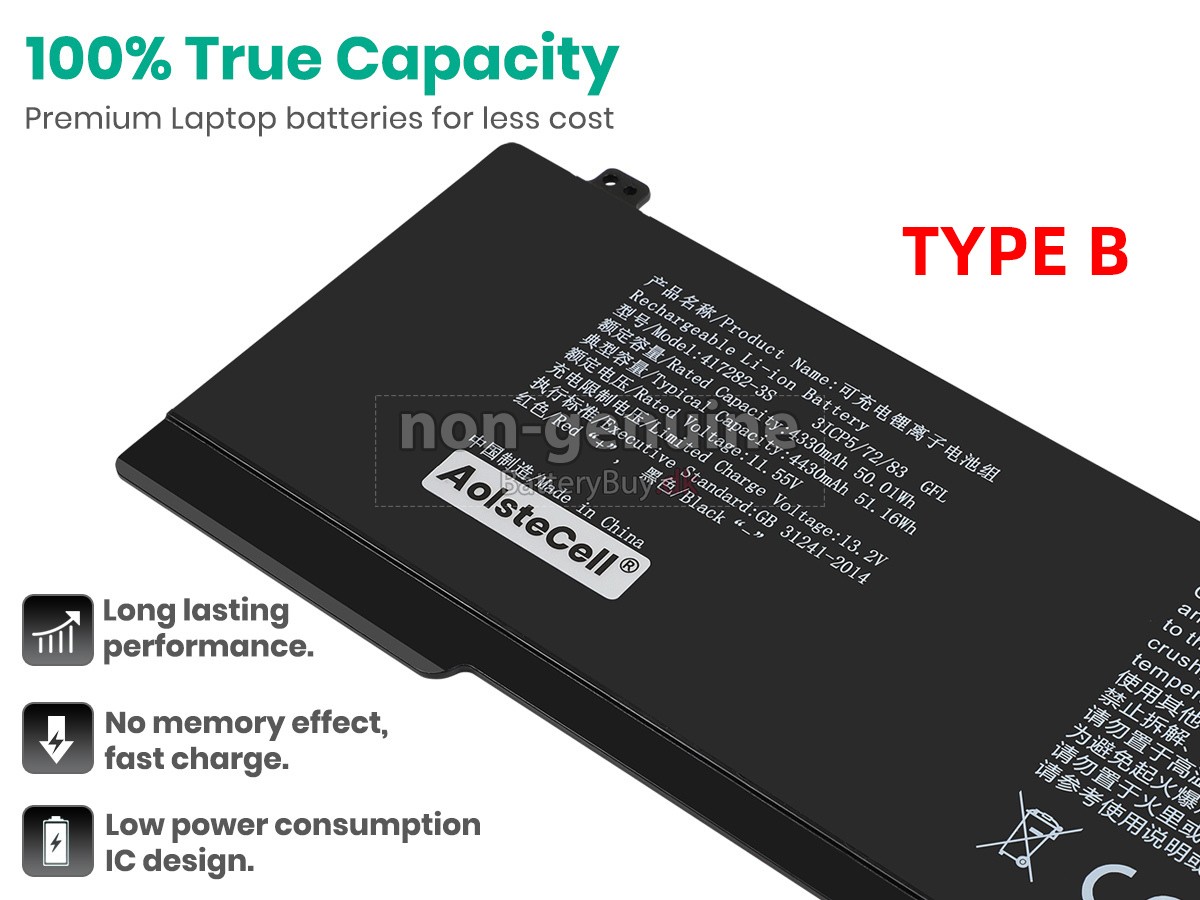 Infinix 417282-3S udskiftningsbatteri
